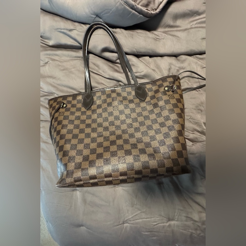Louis Vuitton NEVERFUL MM Damier Ebene with ballerine interior